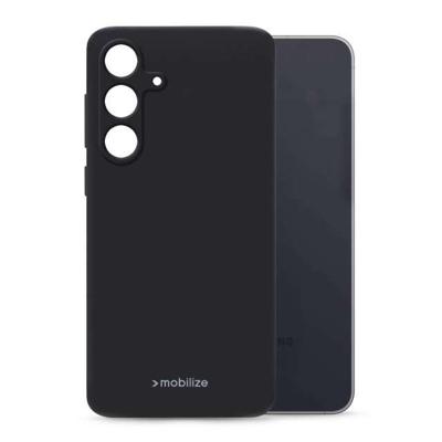Mobilize Rubber Gelly Case Samsung Galaxy S25 FE Matt Black
