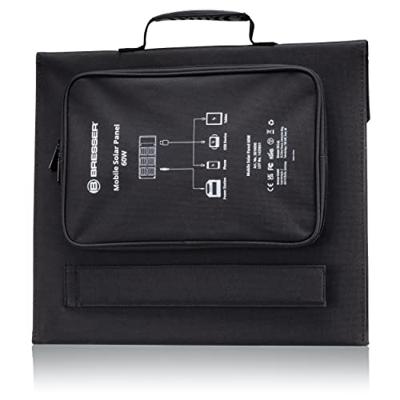 BRESSER Mobiele zonnelader 60 watt met USB- en DC-aansluiting BRESSER Mobiele zonnelader 60 watt met USB- en DC-aansluiting