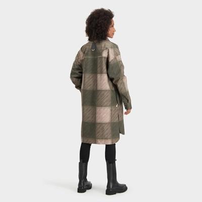 AGU Oversized Rain Shirt Winter Regenjas Urban Outdoor Dames - Groen - L - Waterdicht AGU Oversized Rain Shirt Winter Regenjas Urban Outdoor Dames - Groen - L - Waterdicht