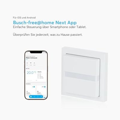 Busch-Jager Comfort schakelaar set - 2300 Watt