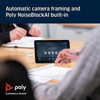 Poly All-in-one 4K video conferentiesysteem 'Studio X30', 120° kijkhoek, 4-voudige zoom, zwart - thumbnail
