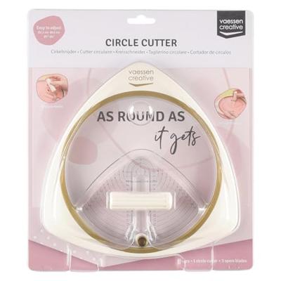 Vaessen Creative • cirkelsnijder ø15cm incl. 3 reservemesjes