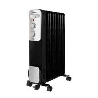 Inventum ko931b oliegevulde radiator 2000w zwart/zilver - thumbnail