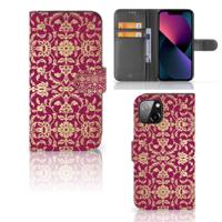 Wallet Case Apple iPhone 13 Barok Pink - thumbnail