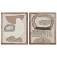 Schilderij Home ESPRIT Katoen Acacia 50 x 3 x 60 cm - thumbnail