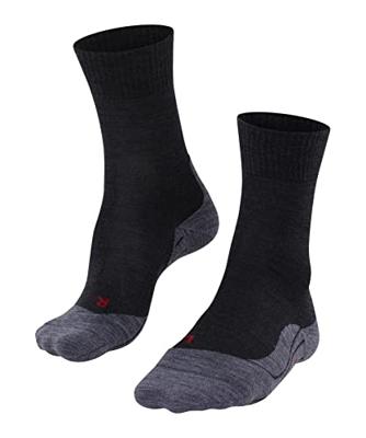 Falke TK5 Wander Wandelsok Dames Asphalt Mel. 37-38 Falke TK5 Wander Wandelsok Dames Asphalt Mel. 37-38