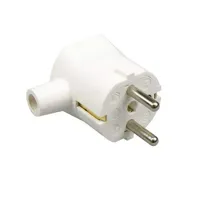 Stekker haakse tule met randaarde wit Kaiser - thumbnail