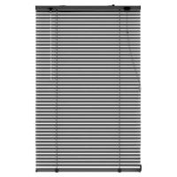 Fenstr jaloezie aluminium 25 mm antraciet - 200x180 cm - Leen Bakker - thumbnail