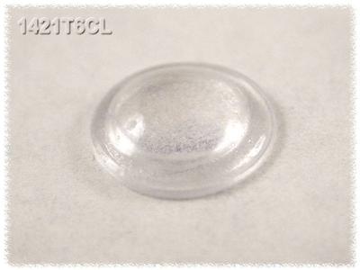 Hammond Electronics 1421T6CL Apparaatvoet Zelfklevend, Rond Natuur (Ø x h) 7.9 mm x 2.2 mm 24 stuk(s)
