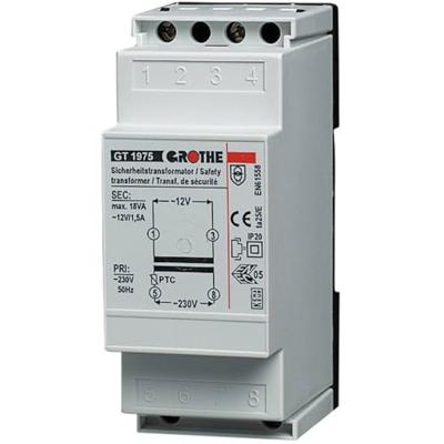 Grothe 14101 Beltransformator 12 V/AC 1.5 A