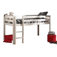 Vipack halfhoogslaper Pino - wit - 114x105,3x209,3 cm - thumbnail