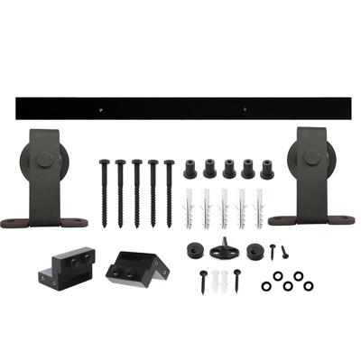 Intersteel Schuifdeursysteem Basic Top - mat zwart - thumbnail