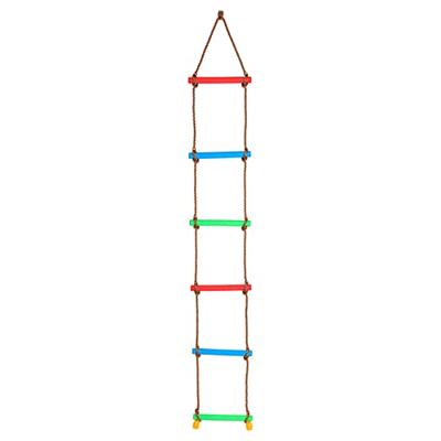 Touwladder met 6 Treden, 2mtr.