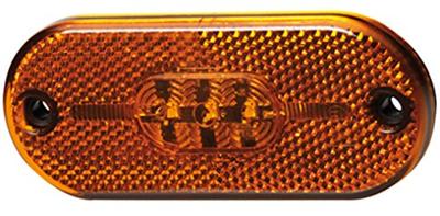 HELLA zijmarkeringslicht side marking light rated voltage. 12v led