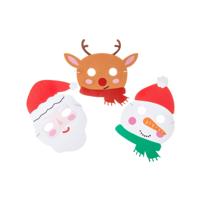 Duckiez Foam masker kerst - thumbnail