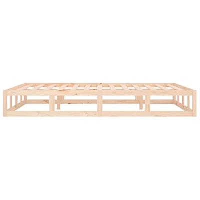 Bedframe massief hout 200x200 cm Bedframe massief hout 200x200 cm