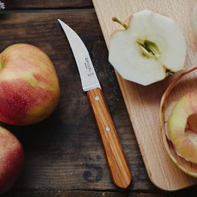 OPINEL - N.114 - Schilmes 7cm gebogen Green Apple - thumbnail