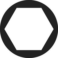 TOOLCRAFT 828796 Zeskantmoeren M1.4 DIN 934 Staal Verzinkt 20 stuk(s) - thumbnail