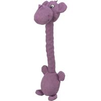 Trixie hondenspeelgoed nijlpaard stof - thumbnail