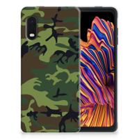Samsung Xcover Pro TPU bumper Army Dark - thumbnail