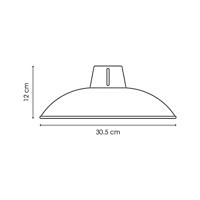 Home sweet home lampenkap Altis 30 - mat zwart - thumbnail