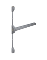 Lips FLBR101M Paniekopener Freedom Line Model R | met duwbalk | 2 - 3 sluitpunten met nachtschootblokkering | 1160mm kleur zilvergrijs/zilvergrijs. - - thumbnail