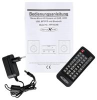 Reflexion HIF79DAB Stereoset DAB+, FM, MP3, CD, AUX, USB, Bluetooth Incl. afstandsbediening, Incl. luidspreker Zwart - thumbnail