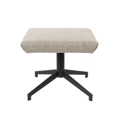 Zuiver Hocker 'Uncle Jesse' Stof, kleur Grijs