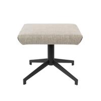 Zuiver Uncle Jesse hocker Grijs - thumbnail