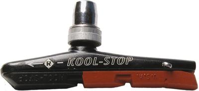 Koolstop Kool stop brake shoe h5 v-brake brake shoe pad included dual compound