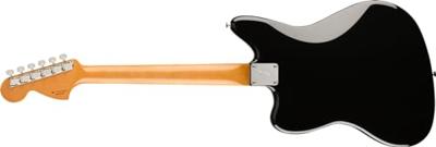 Fender Vintera II 70s Jaguar MN Black elektrische gitaar met deluxe gigbag - thumbnail
