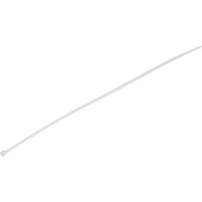 TRU COMPONENTS 1578025 Kabelbinder 370 mm 4.80 mm Wit Hittegestabiliseerd 100 stuk(s)