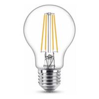 Philips LED 76393000 LED-lamp Energielabel E (A - G) E27 7 W = 60 W Warmwit (Ø x l) 6 cm x 10.4 cm 3 stuk(s) - thumbnail