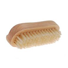 Nagelborstel hout dubbel