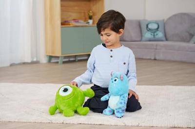 Monsters, Inc. Flufflets Plush Figure Mike 25 cm