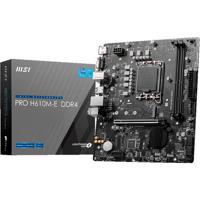 MSI PRO H610M-E DDR4 moederbord Intel H610 LGA 1700 micro ATX - thumbnail
