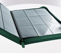 Ultimate Guard Zipfolio 360 18-Pocket Xenoskin - Green - thumbnail
