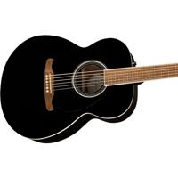 Fender FA-135 Concert Black WN akoestische westerngitaar - thumbnail