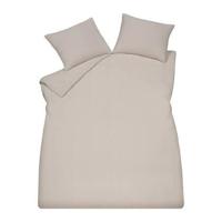 Vandyck Vandyck Dekbedovertrek PURE 07 YD W.BAND stone Lits-jumeaux (240x200/220 ) - thumbnail