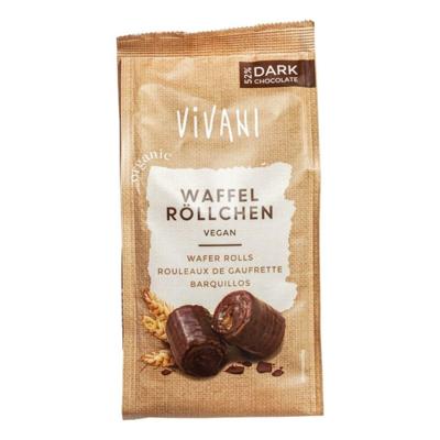 Wafel rolletjes puur - 125 gram