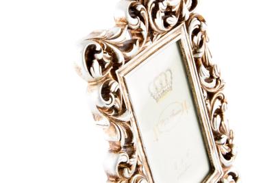 Fotolijsten DKD Home Decor 18 x 2 x 25 cm Gouden Hars Shabby Chic