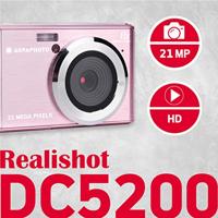 AgfaPhoto Compact Cam DC5200 roze - thumbnail