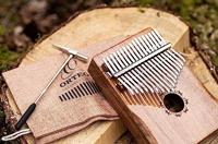 Ortega OKB1 Lizard Series Solid Acacia kalimba - thumbnail