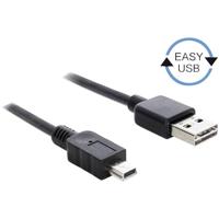 Delock 83364 Kabel EASY-USB 2.0 Type-A male > USB 2.0 Type Mini-B male 3 m zwart - thumbnail