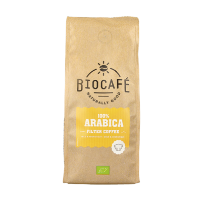 Filterkoffie 100% arabica bio 250 Gram