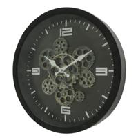 Wandklok Big Time met tandwielen - thumbnail