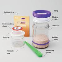 Kefirko Zuurdesembrood maker - 900ml - oranje - thumbnail