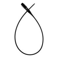 Trelock zahlen-kabelschloss "strap it" cable tie clamp strap it black - thumbnail