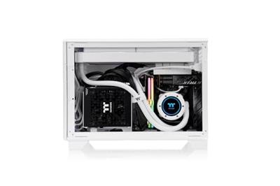 Thermaltake TR100 Snow White Mini-tower Gaming-behuizing Wit Zijvenster
