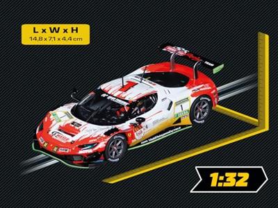 Carrera ferrari 296 gt3 frikadelli racing, no.1 24h nurburgring - 1:32 Carrera ferrari 296 gt3 frikadelli racing, no.1 24h nurburgring - 1:32